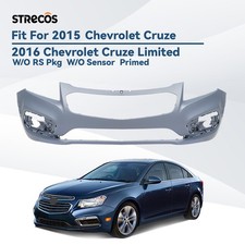 Front Bumper Cover For 2015 Chevy Cruze 2016 Cruze Limited 94525910 Wo Rs Pkg
