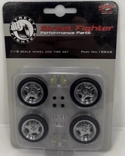 GMP 1/18 Scale STREETFIGHTER Rims & Tires 