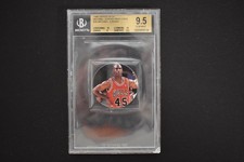 Michael Jordan 1995 Upper Deck Milk Caps #36 Chicago Bulls BGS 9.5 GEM MINT