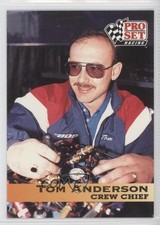 1992 Pro Set NHRA Crew Chief Tom Anderson #149 0s5
