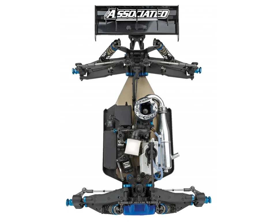 Team Associated RC8T4 Team Competition 1/8 4WD Off-Road Nitro Truggy Kit - Image 2 of 4