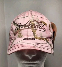 Redhead Realtree APC Ladies Pink Camouflage Strap Back Cap ~ NEW WITH TAGS 