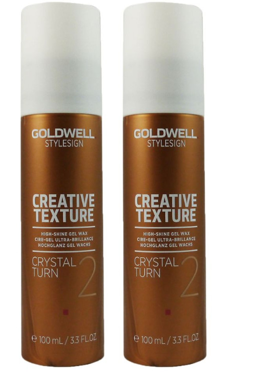 2 pack Goldwell Stylesign Creative Texture gel wax crystal r