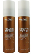2 pack Goldwell Stylesign Creative Texture gel wax crystal run 2 3.3oz