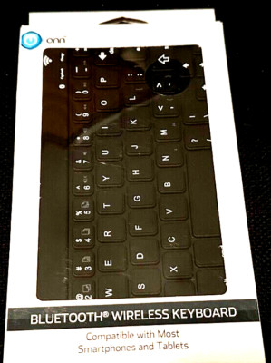 ONN BLUETOOTH WIRELESS KEYBOARD - New Open Box
