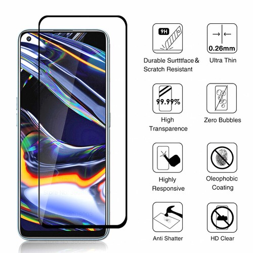 For OPPO Realme 7 /7 Pro Camera Lens Film +9H Tempered 3D Glass Screen Protector - Zdjęcie 4 z 7