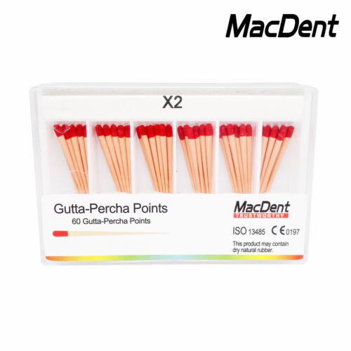 1PK Obturación Dental Siguiente Gutta Percha/Puntos Absorbentes Endo Raíz Canal X1-X3 - Imagen 9 de 32