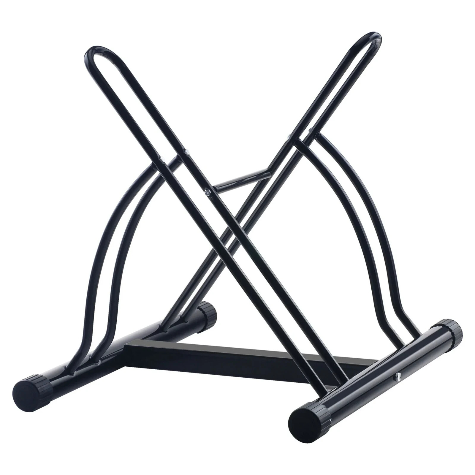 Bike Rack – Dual Bicycle Stand for 2 Mountain, Road, or Kid’s Bikes