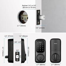 Revolo Door Locks with Touchscreen Keypads, Keyless Entry, Electronic RE002 NEW