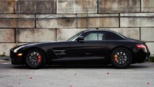 Cars vehicles mercedes benz mercedes sls Desk Mat Stitched