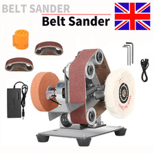 Mini Electric Belts Sander Machine Grinding Polishing Abrasive For Woodworking