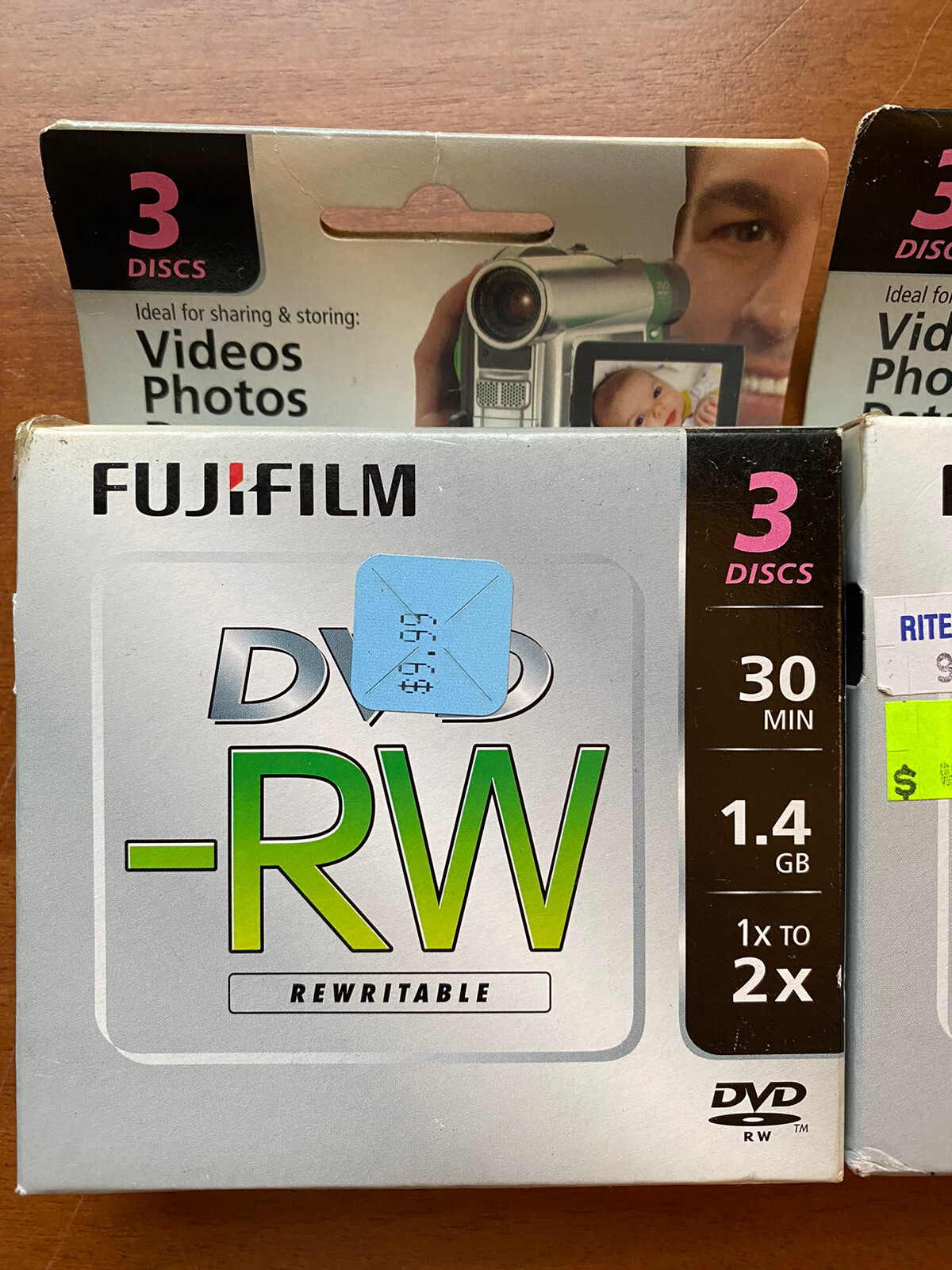 Fujifilm 1.4gb Mini DVDRW for Camcorder 25302425 Lot Of 6 NOS Sealed eBay