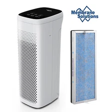 Air Purifier For Home Large Room True HEPA Washable Filter Cleaner Smoke Odor