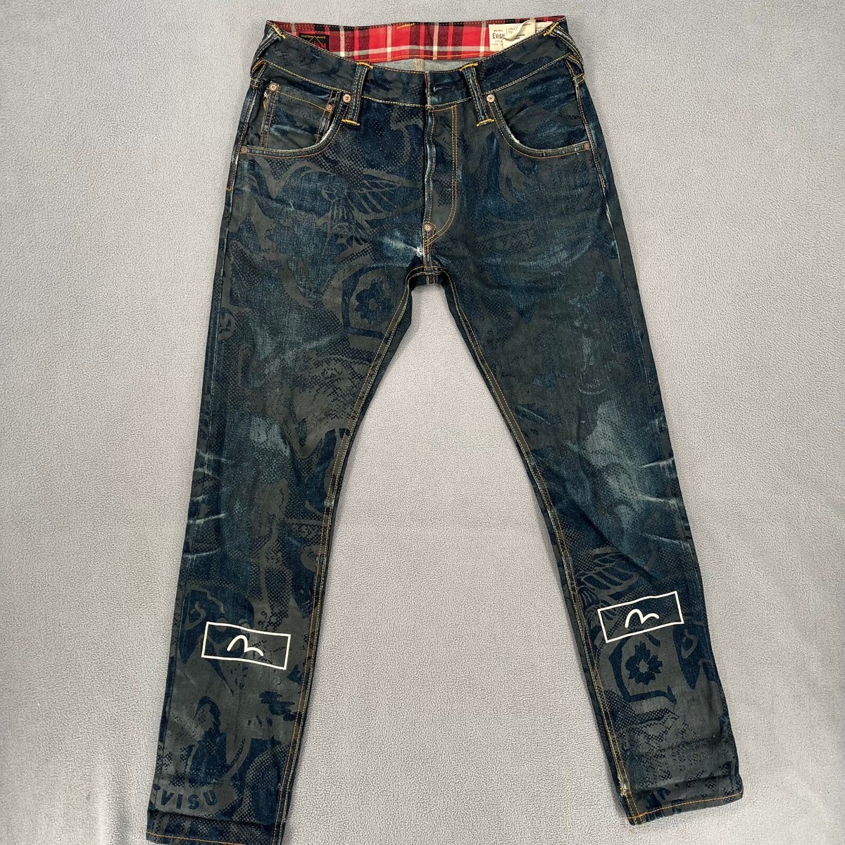 EVISU スリムフィットデニム 29x34