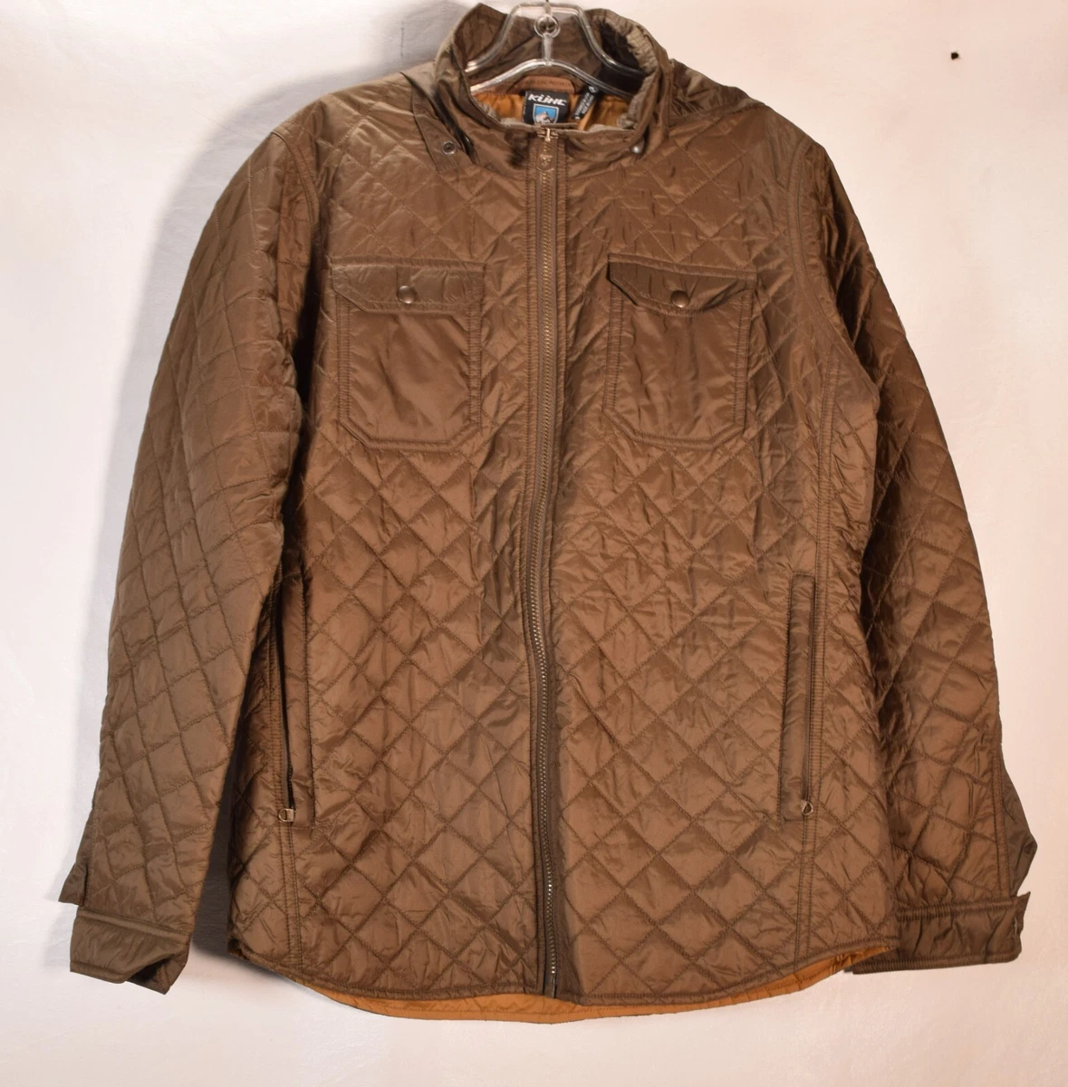 KUHL Mens Kadence Quilted Jacket S Brown eBay