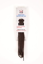Kg's Heavy Duty Nylon Boot Laces Brown 2 Pairs Made In The USA