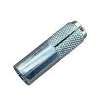 Sandbaggy 1/2" Drop In Concrete Anchor - Coil Threaded (Zinc Plated)