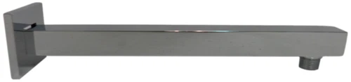 Signature Hardware 449624 12" Modern Collection Square Shower Arm in Chrome - Picture 2 of 2