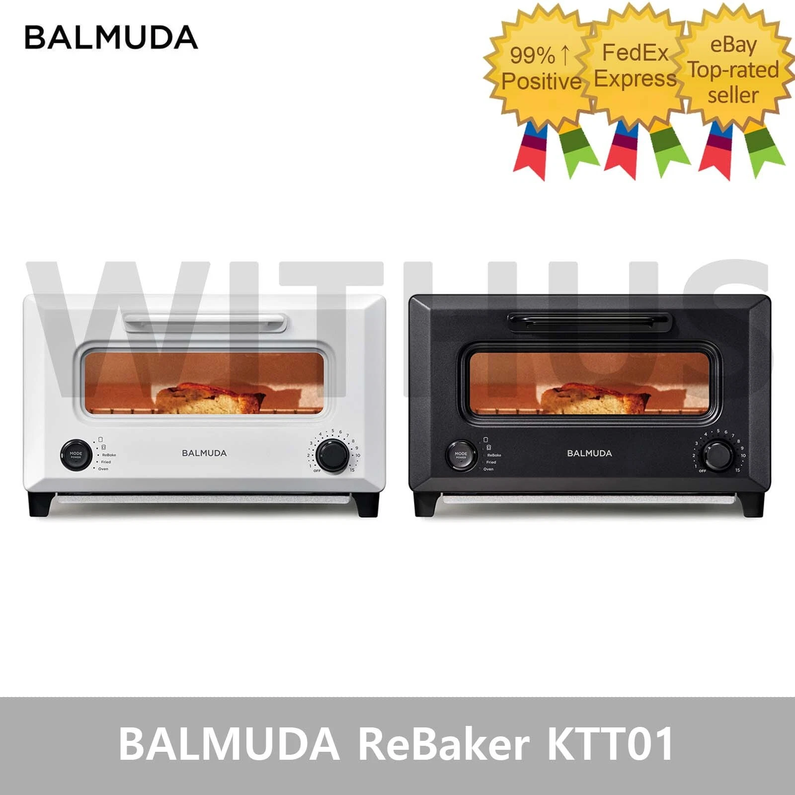 BALMUDA ReBaker Toaster KTT01KR Mini Oven Korean.ver AC220V/60Hz