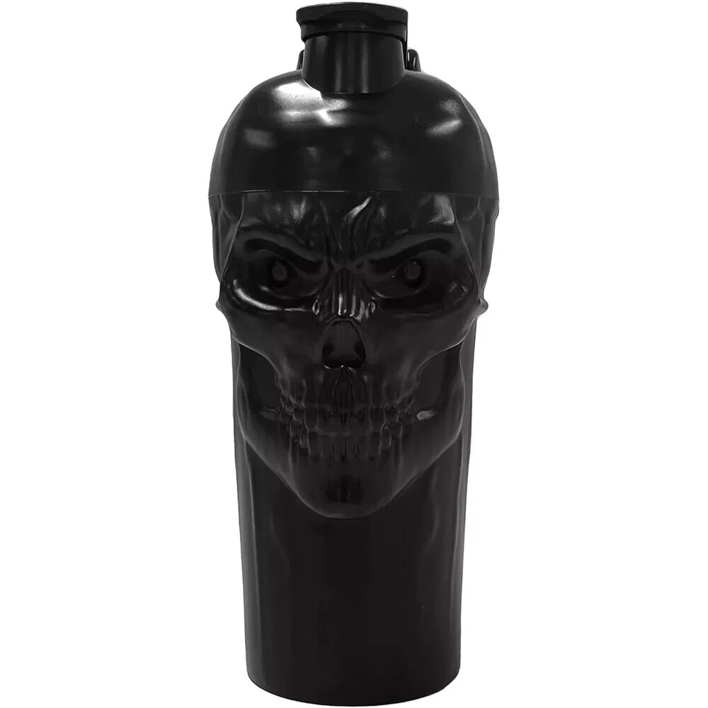 JNX Sports The Curse! Skull Shaker 700ml - Black BPA & Leek Free Dishwasher Safe