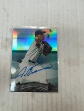 Alexander Guerrero 2014 Bowman Platinum Auto Blue Refractor #AP-AG #008/199 NrMt
