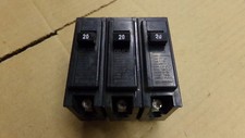 Cutler Hammer Circuit Breaker BR120 1-Pole 20A Lot of 3 FREE SHIPPING 