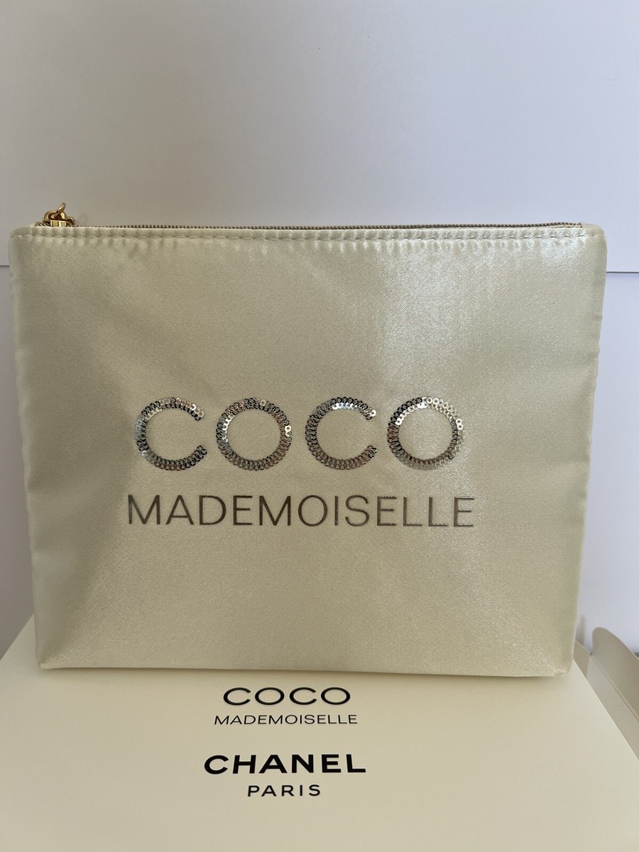 New in Box! Chanel COCO Mademoiselle Makeup Bag Pouch Clutch
