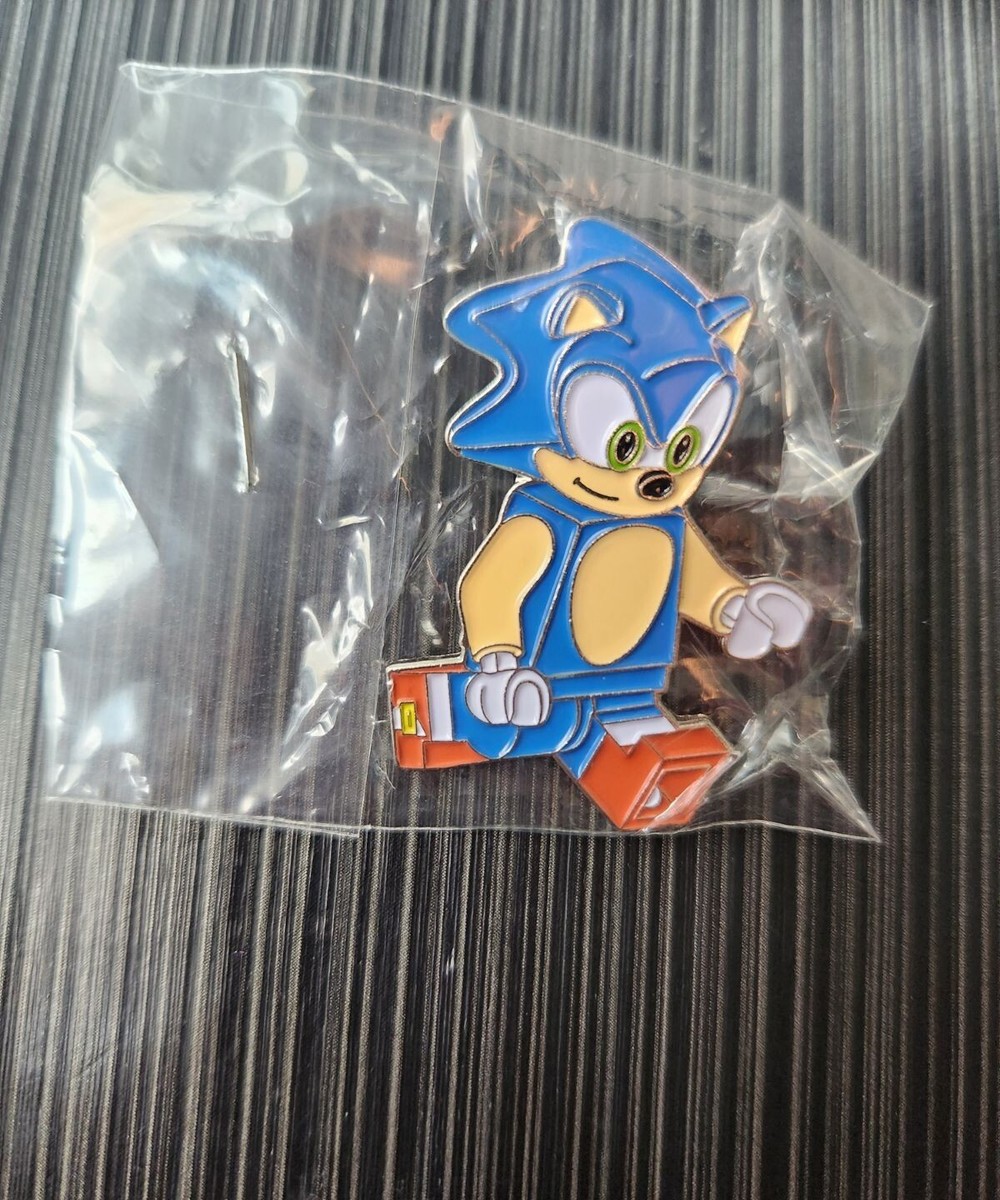 SDCC 2023 Exclusive LEGO Enamel Pin- Sonic the Hedgehog San Diego