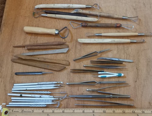Lot of 35 Modeling Tools - Used