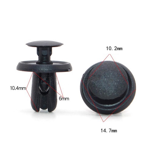 10 pcs Car Bumper Cover Headlight Retainer Clips for Mitsubishi Subaru eBay