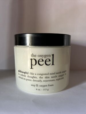 NEW SEALED PHILOSOPHY THE OXYGEN PEEL 4 OZ OXYGEN FOAM (NO CAPSULES)