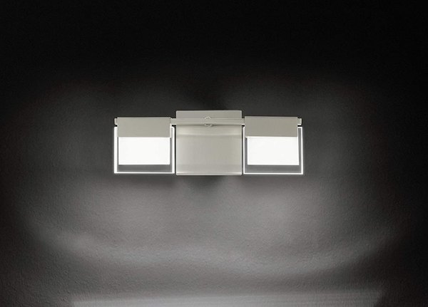 Led Eglo Wandlampe Wandleuchte 2 Flamig Lampe Leuchte 93733-image