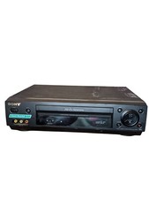 Sony SLV-N500 VCR 4 Head Hi-Fi Stereo VHS Player Recorder No Remote Untested