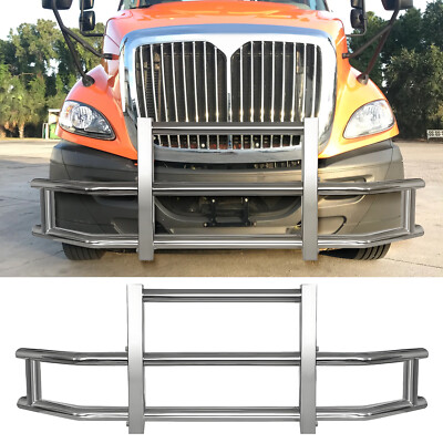 Stainless Steel Deer Guard Bracket for International Prostar Semi Truck Bumper