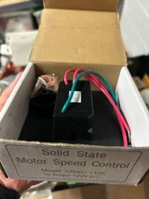 Motor Speed Controller  Model KBWC-110K  8603 10 Amps 120 V.A.C Solid State