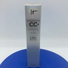 It Cosmetics CC+ Cream Correcting Foundation SPF 50+  Shade Light 1.08 oz