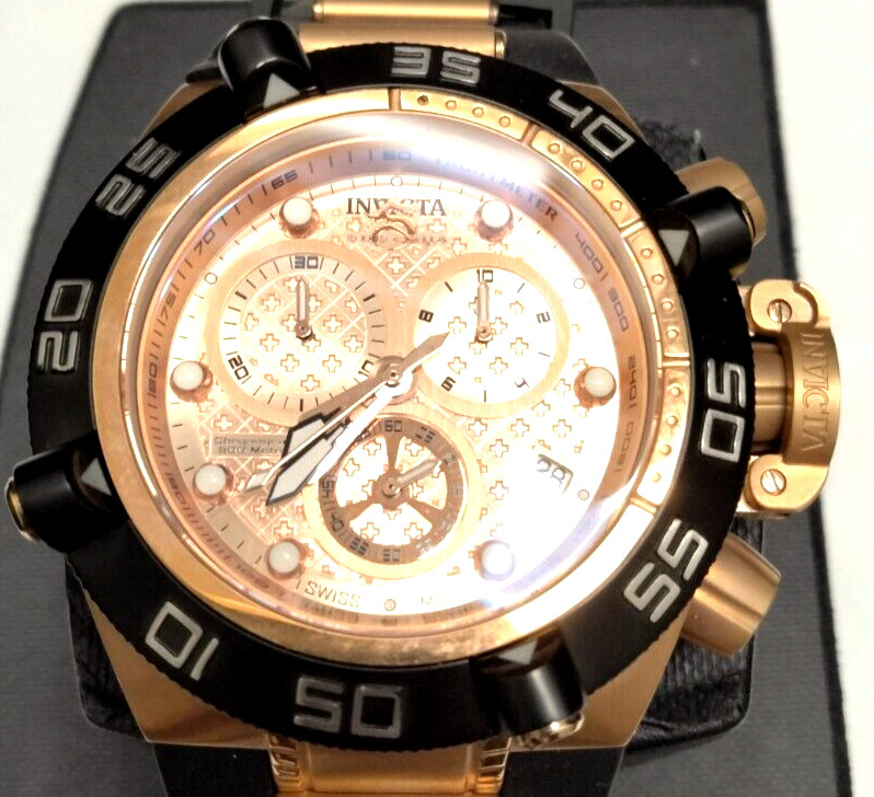 Invicta Subaqua Noma IV Swiss made WR 500 Mod 16984 Best under pressure