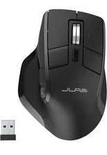 JLab Epic Wireless Mouse, Bluetooth or USB Wireless Dongle, Multi-Device Toggle