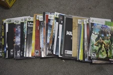 Authentic Replacement Microsoft Xbox 360 Video Game Manual Pick & Choose Manuals