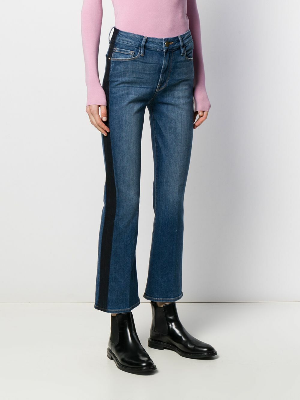 FRAME DENIM Le Crop Mini Boot High 