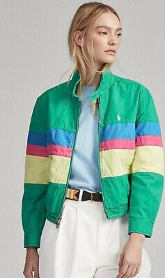 RARE Polo Ralph Lauren Poplin Windbreaker Colour Block RARE Polo Ralph Lauren Poplin Windbreaker Colour Block
