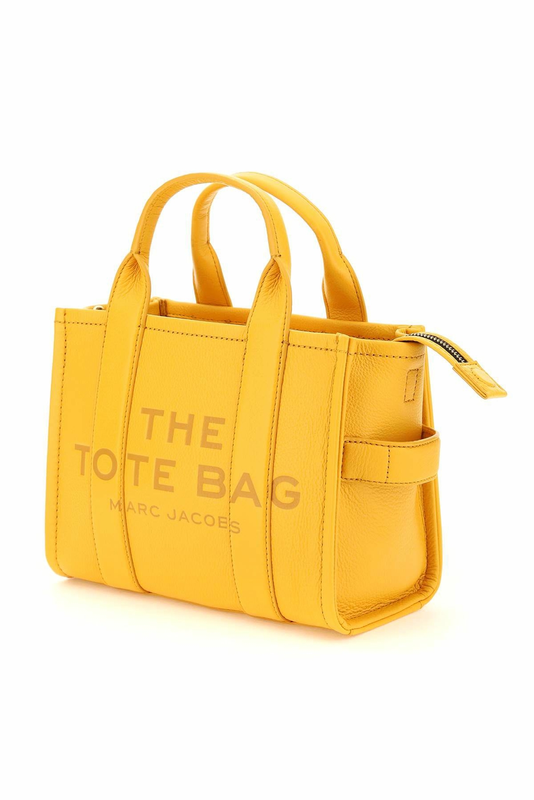 ご注意ください MARC JACOBS ミニトート バッグ イエロー ARTISAN GOLD