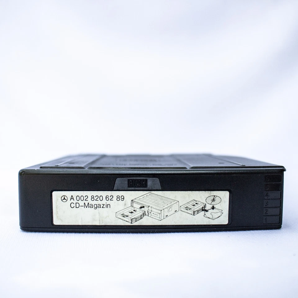 MERCEDES-BENZ CLK320 2001 Holder Changer Magazine 6 CD Disc OEM - Image 2 of 4