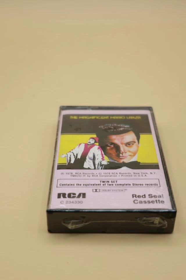 (RARE) MARIO LANZA - The Magnificent Mario Lanza - 1978 Cassette- RCA RECORDS Foto 3 de 3