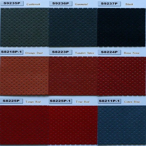 0ECO AUTOMOTIVE PUNCHING PERFORATED ULTRA SUEDE SOFA UPHOLSTERY CAR SEATING 54"W