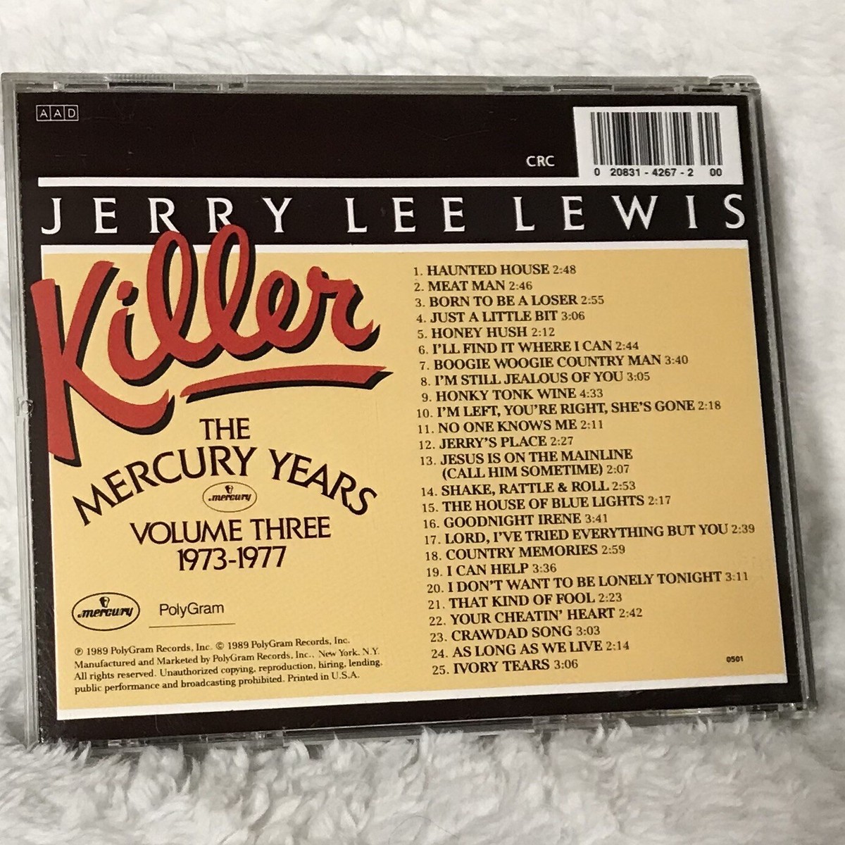 その他 Killer: the Mercury Years [CD] Jerry Lee Lewis - Killer: The Mercury Years, Vol. 1: 1963