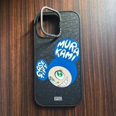 CASETIFY 村上隆 iPhone15pro Murakami Takashi x Casetify iPhone 15 Pro Max Phone Case Black Try