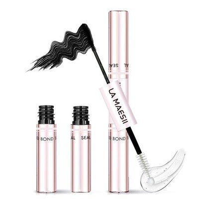 LA MAESII Lash Cluster Glue Lash Bond Seal Waterproof Eyelash 10ml 2-in-1 Home