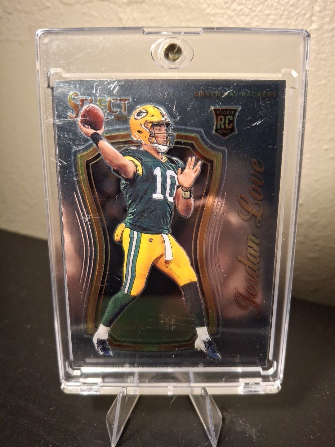 2020 Panini Select Select Certified Rookies Jordan Love #SCR-11 Silver Prizm