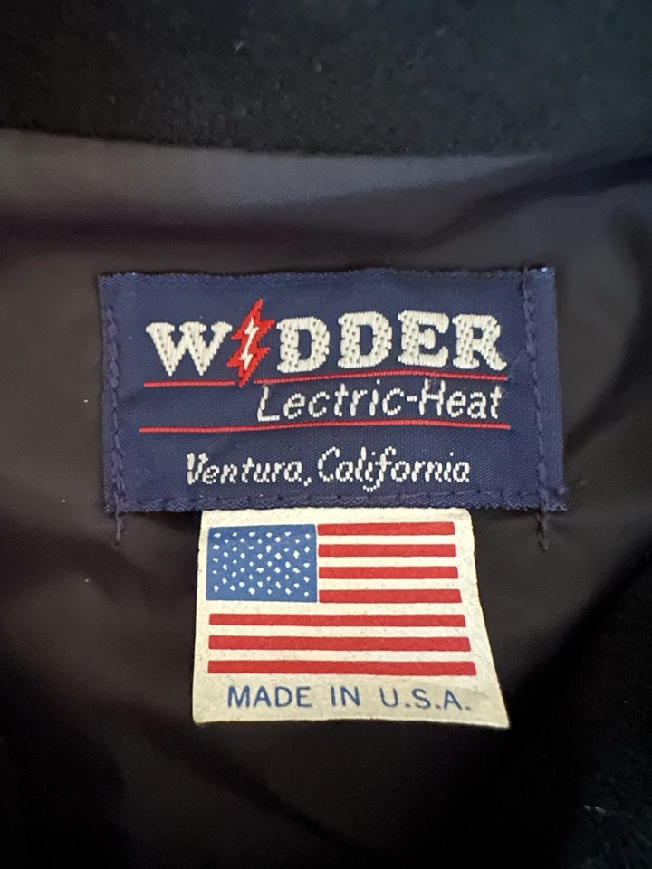 Widder Lectric Heat Motorcycle Vest Made In USA Size XXL  No Cords - Image 2 of 4